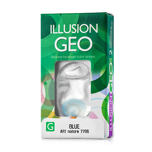 ILLUSION Цветные контактные линзы ILLUSION GEO Nature blue, Цветные контактные линзы ILLUSION GEO Nature blue
ILLUSION Цветные контактные линзы ILLUSION GEO Nature blue, Цветные контактные линзы ILLUSION GEO Nature blue