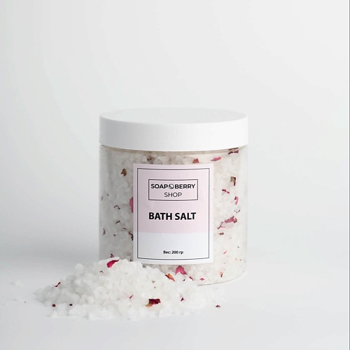 SOAPBERRYSHOP Ароматизированная соль с лепестками розы 500.0, Ароматизированная соль с лепестками розы
SOAPBERRYSHOP Ароматизированная соль с лепестками розы 500.0, Ароматизированная соль с лепестками розы