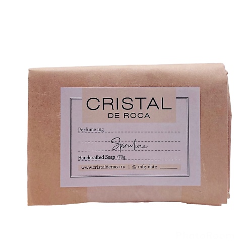 CRISTAL DE ROCA Натуральное мыло ручной работы со спирулиной "Spirulina" 70, Натуральное мыло ручной работы со спирулиной "Spirulina"
CRISTAL DE ROCA Натуральное мыло ручной работы со спирулиной "Spirulina" 70, Натуральное мыло ручной работы со спирулиной "Spirulina"