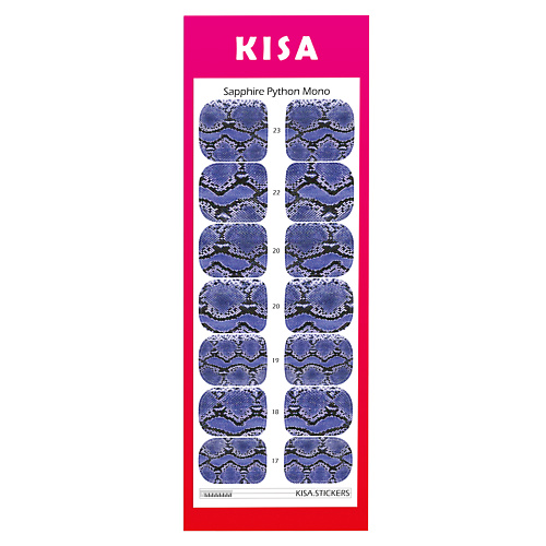 KISA.STICKERS Пленки для педикюра на большой палец Sapphire Python Mono, Пленки для педикюра на большой палец Sapphire Python Mono
KISA.STICKERS Пленки для педикюра на большой палец Sapphire Python Mono, Пленки для педикюра на большой палец Sapphire Python Mono