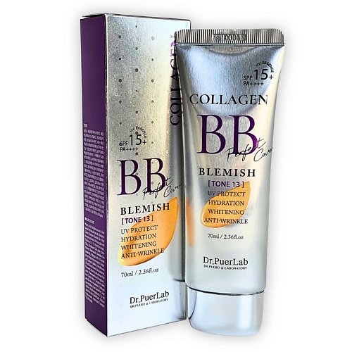 DR.PUERLAB Тональный BB крем для светлой кожи SPF 15+ 70, Тональный BB крем для светлой кожи SPF 15+
DR.PUERLAB Тональный BB крем для светлой кожи SPF 15+ 70, Тональный BB крем для светлой кожи SPF 15+