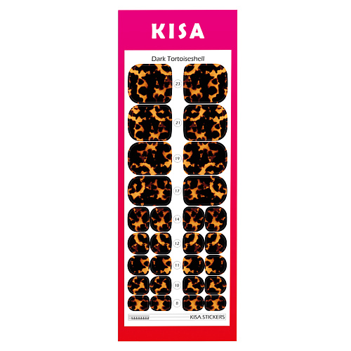KISA.STICKERS Пленки для педикюра Dark Tortoiseshell, Пленки для педикюра Dark Tortoiseshell
KISA.STICKERS Пленки для педикюра Dark Tortoiseshell, Пленки для педикюра Dark Tortoiseshell