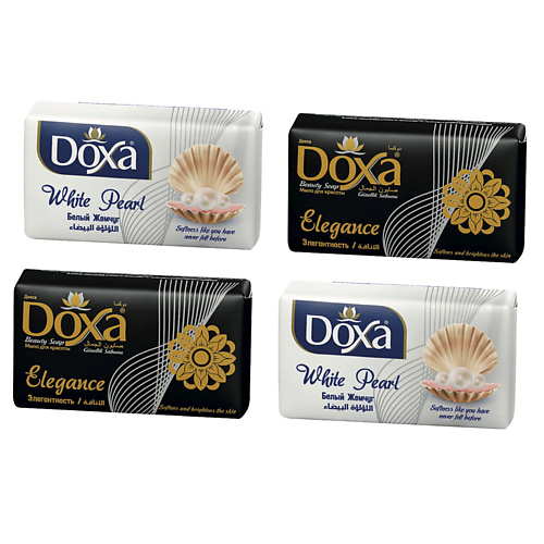 DOXA Набор мыла Чистый микс (Белый жемчуг, Элегантность) 400, Набор мыла Чистый микс (Белый жемчуг, Элегантность)
DOXA Набор мыла Чистый микс (Белый жемчуг, Элегантность) 400, Набор мыла Чистый микс (Белый жемчуг, Элегантность)