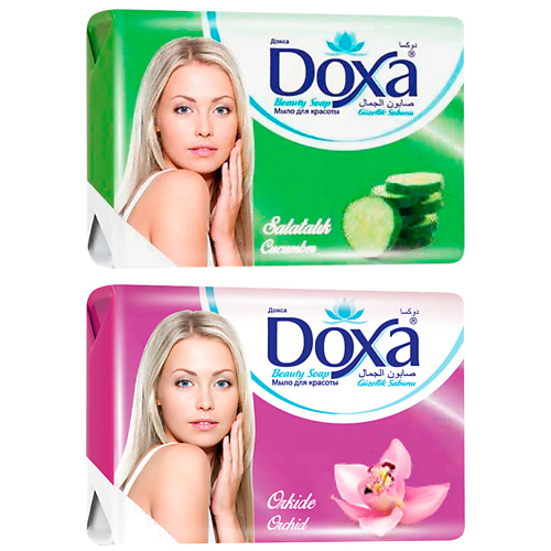 DOXA Мыло туалетное BEAUTY SOAP Орхидея, Огурец 480, Мыло туалетное BEAUTY SOAP Орхидея, Огурец
DOXA Мыло туалетное BEAUTY SOAP Орхидея, Огурец 480, Мыло туалетное BEAUTY SOAP Орхидея, Огурец
