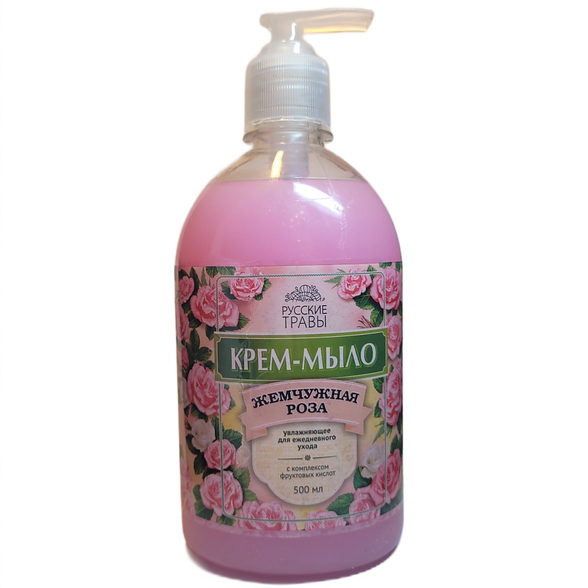 Жидкие мыла РУССКИЕ ТРАВЫ Крем-мыло увлажняющее для ежедневного ухода ...