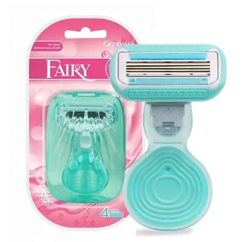 GOODMAX Бритва со сменными кассетами Fairy Mini 1.0, Бритва со сменными кассетами Fairy Mini
GOODMAX Бритва со сменными кассетами Fairy Mini 1.0, Бритва со сменными кассетами Fairy Mini