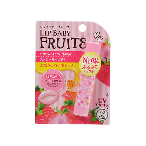 MENTHOLATUM Бальзам для губ LIP BABY FRUITS клубника 4.5, Бальзам для губ LIP BABY FRUITS клубника
MENTHOLATUM Бальзам для губ LIP BABY FRUITS клубника 4.5, Бальзам для губ LIP BABY FRUITS клубника