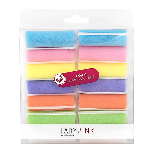 LADY PINK Бигуди поролоновые SOFT TWIST 'basic' d 20 разноцветные, Бигуди поролоновые SOFT TWIST 'basic' d 20 разноцветные
LADY PINK Бигуди поролоновые SOFT TWIST 'basic' d 20 разноцветные, Бигуди поролоновые SOFT TWIST 'basic' d 20 разноцветные