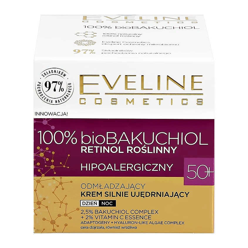 Уход за кожей лица EVELINE Крем для лица с ретинолом 50+ (интенсивно ...