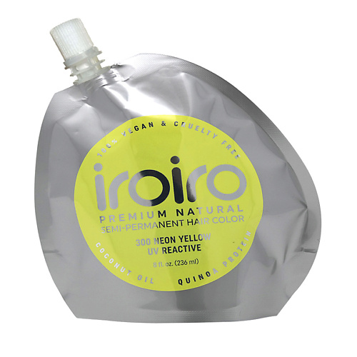 IROIRO Семи-перманентный краситель для волос 300 NEON YELLOW Неоновый желтый, Семи-перманентный краситель для волос 300 NEON YELLOW Неоновый желтый
IROIRO Семи-перманентный краситель для волос 300 NEON YELLOW Неоновый желтый, Семи-перманентный краситель для волос 300 NEON YELLOW Неоновый желтый