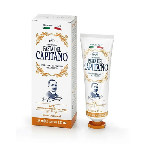 DEL CAPITANO Зубная паста Премиум Витамины A,C,E, мини 25, Зубная паста Премиум Витамины A,C,E, мини
DEL CAPITANO Зубная паста Премиум Витамины A,C,E, мини 25, Зубная паста Премиум Витамины A,C,E, мини