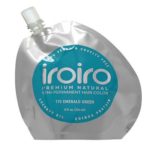 IROIRO Семи-перманентный краситель для волос 115 EMERALD GREEN Изумрудно-зеленый, Семи-перманентный краситель для волос 115 EMERALD GREEN Изумрудно-зеленый
IROIRO Семи-перманентный краситель для волос 115 EMERALD GREEN Изумрудно-зеленый, Семи-перманентный краситель для волос 115 EMERALD GREEN Изумрудно-зеленый