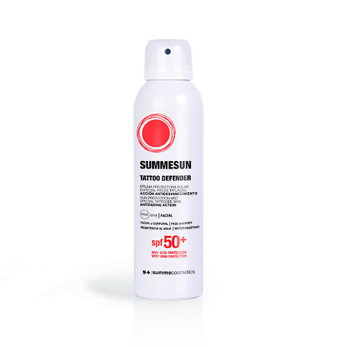 S+ SUMMECOSMETICS Солнцезащитный спрей для татуированной кожи лица и тела SPF50+ TATTOED SKIN 200.0, Солнцезащитный спрей для татуированной кожи лица и тела SPF50+ TATTOED SKIN
S+ SUMMECOSMETICS Солнцезащитный спрей для татуированной кожи лица и тела SPF50+ TATTOED SKIN 200.0, Солнцезащитный спрей для татуированной кожи лица и тела SPF50+ TATTOED SKIN