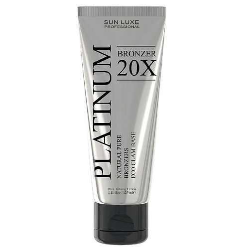 SUN LUXE PROFESSIONAL Крем для загара в солярии "Platinum Bronzer 20x" 125.0, Крем для загара в солярии "Platinum Bronzer 20x"
SUN LUXE PROFESSIONAL Крем для загара в солярии "Platinum Bronzer 20x" 125.0, Крем для загара в солярии "Platinum Bronzer 20x"