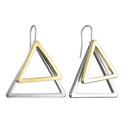 UVI JEWELLERY Двухцветные серьги трансформеры Треугольники, Двухцветные серьги трансформеры Треугольники
UVI JEWELLERY Двухцветные серьги трансформеры Треугольники, Двухцветные серьги трансформеры Треугольники