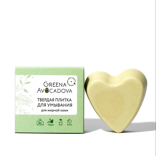 GREENA AVOCADOVA Плитка для умывания для жирной кожи лица 50.0, Плитка для умывания для жирной кожи лица
GREENA AVOCADOVA Плитка для умывания для жирной кожи лица 50.0, Плитка для умывания для жирной кожи лица