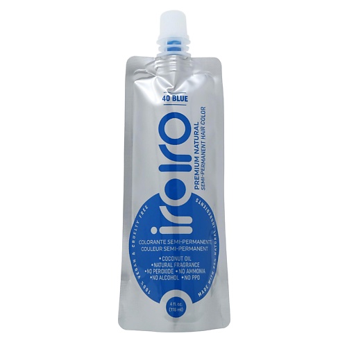 IROIRO Семи-перманентный краситель для волос 40 BLUE Синий, Семи-перманентный краситель для волос 40 BLUE Синий
IROIRO Семи-перманентный краситель для волос 40 BLUE Синий, Семи-перманентный краситель для волос 40 BLUE Синий