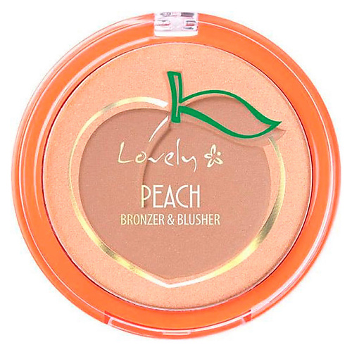 LOVELY Румяна и бронзирующая пудра для лица PEACH BRONZER & BLUSHER, Румяна и бронзирующая пудра для лица PEACH BRONZER & BLUSHER
LOVELY Румяна и бронзирующая пудра для лица PEACH BRONZER & BLUSHER, Румяна и бронзирующая пудра для лица PEACH BRONZER & BLUSHER