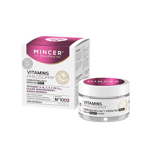 MINCER EST PHARMA 1989 Восстанавливающий ночной крем для лица V Philosophy 50.0, Восстанавливающий ночной крем для лица V Philosophy
MINCER EST PHARMA 1989 Восстанавливающий ночной крем для лица V Philosophy 50.0, Восстанавливающий ночной крем для лица V Philosophy