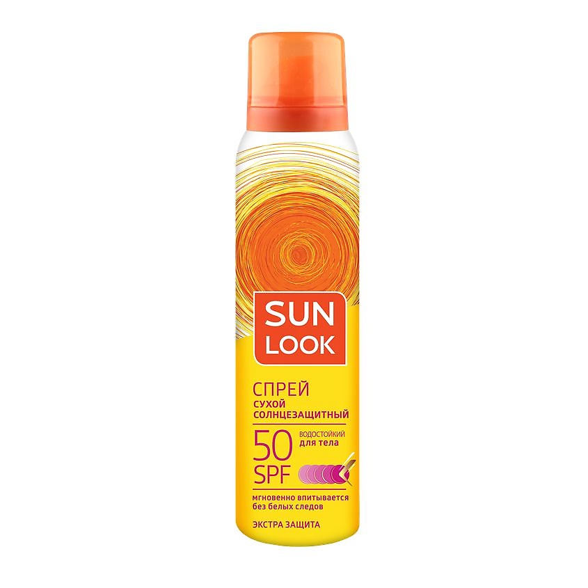 Уход за телом SUN LOOK Спрей для тела SUN LOOK солнцезащитный сухой spf ...