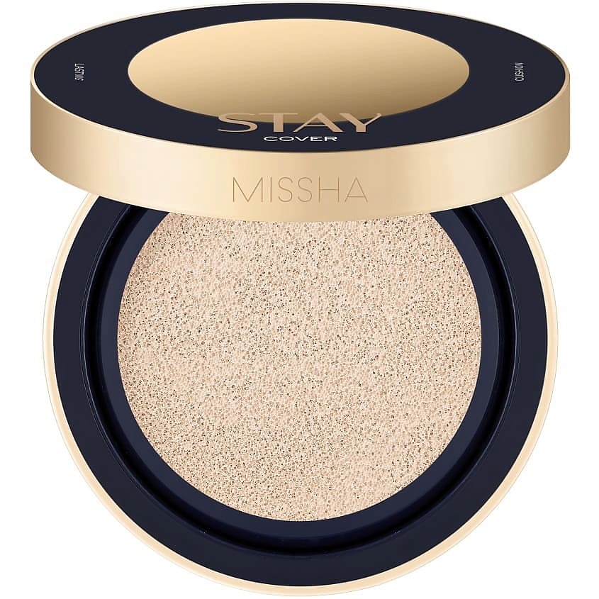Тональные средства MISSHA Тональный кушон Stay Cushion "Бархатистое ...
