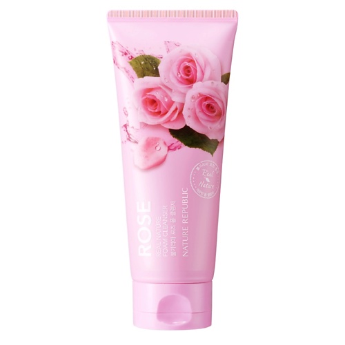 NATURE REPUBLIC Пенка для умывания с экстрактом розы Real Nature Rose Foam Cleanser
NATURE REPUBLIC Пенка для умывания с экстрактом розы Real Nature Rose Foam Cleanser