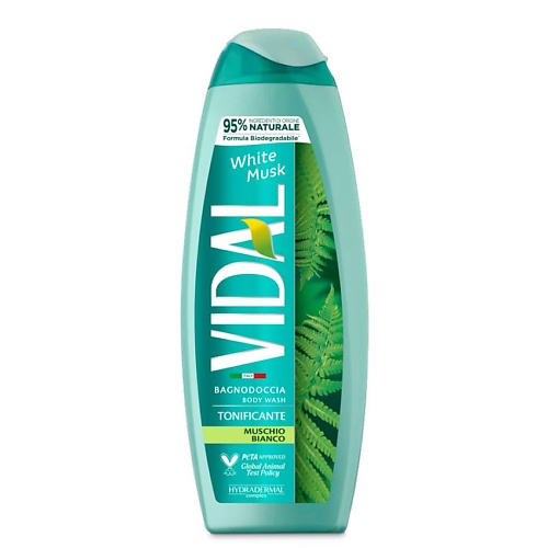 VIDAL Гель для душа Белый Мускус Shower Gel White Muscus 250, Гель для душа Белый Мускус Shower Gel White Muscus
VIDAL Гель для душа Белый Мускус Shower Gel White Muscus 250, Гель для душа Белый Мускус Shower Gel White Muscus