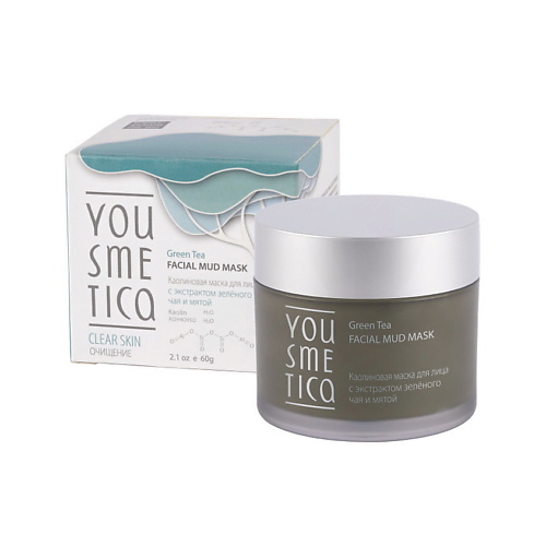 YOUSMETICA Каолиновая маска для лица с экстрактом Зелёного чая и мятой Facial Mask Kaolin With Green Tea and Peppermint, Каолиновая маска для лица с экстрактом Зелёного чая и мятой Facial Mask Kaolin With Green Tea and Peppermint
YOUSMETICA Каолиновая маска для лица с экстрактом Зелёного чая и мятой Facial Mask Kaolin With Green Tea and Peppermint, Каолиновая маска для лица с экстрактом Зелёного чая и мятой Facial Mask Kaolin With Green Tea and Peppermint