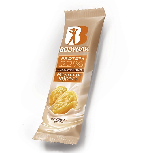 BODYBAR Батончик протеиновый 22% Медовая курага в йогурте, Батончик протеиновый 22% Медовая курага в йогурте
BODYBAR Батончик протеиновый 22% Медовая курага в йогурте, Батончик протеиновый 22% Медовая курага в йогурте