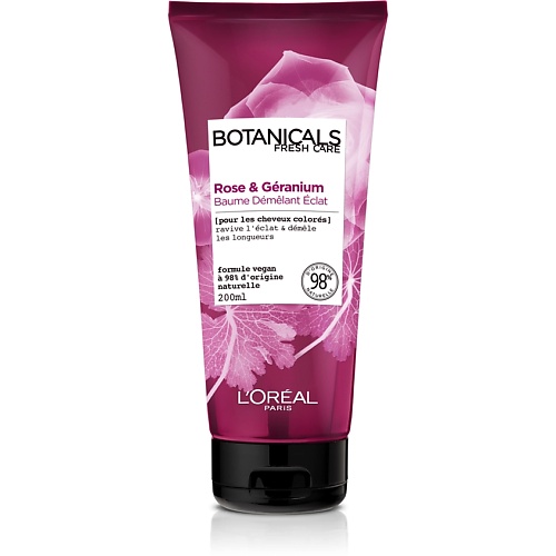 L'ORÉAL PARIS Бальзам для волос "Botanicals Герань", для окрашенных и тусклых волос, придает блеск, без парабенов, силиконов и красителей
L'ORÉAL PARIS Бальзам для волос "Botanicals Герань", для окрашенных и тусклых волос, придает блеск, без парабенов, силиконов и красителей