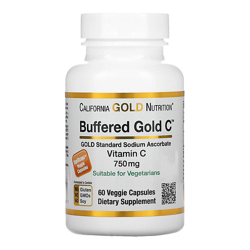 CALIFORNIA GOLD NUTRITION Буферизованный витамин C в капсулах 750 мг, Буферизованный витамин C в капсулах 750 мг
CALIFORNIA GOLD NUTRITION Буферизованный витамин C в капсулах 750 мг, Буферизованный витамин C в капсулах 750 мг