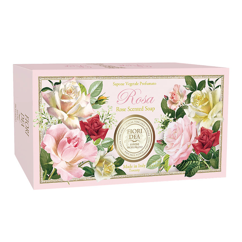 Туалетные мыла FIORI DEA Набор Мыло кусковое Роза Fiori Dea Rose ...