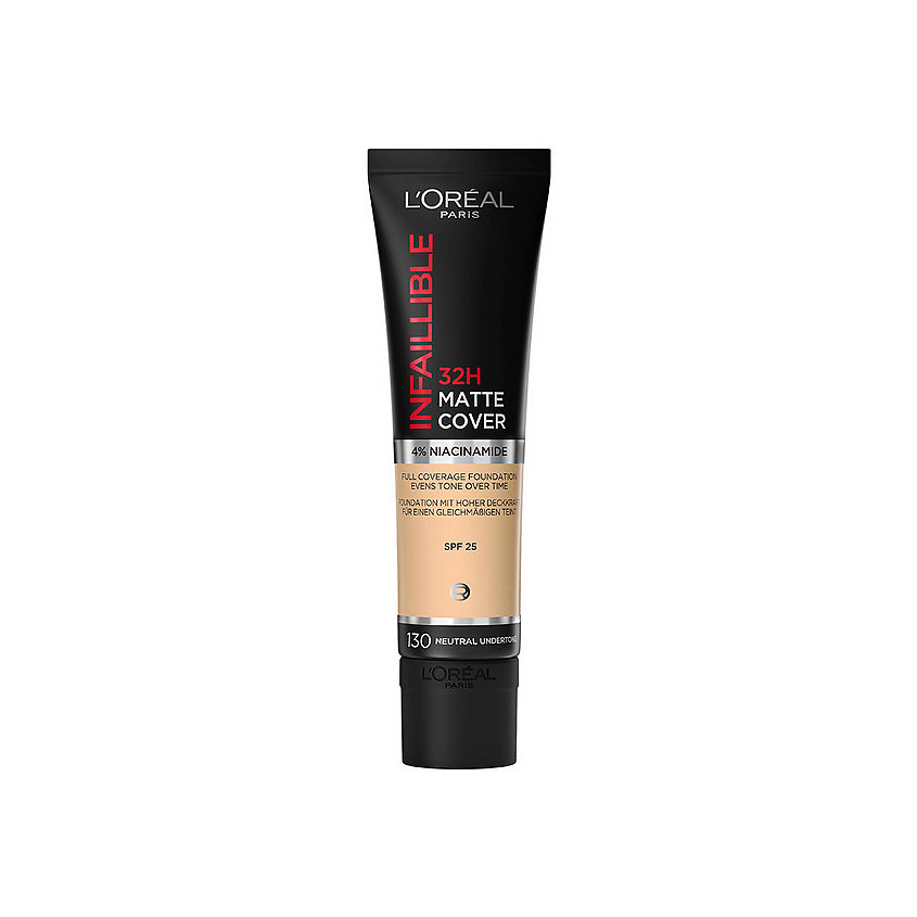 Тональные средства L'ORÉAL PARIS Ультраматирующий стойкий тональный ...