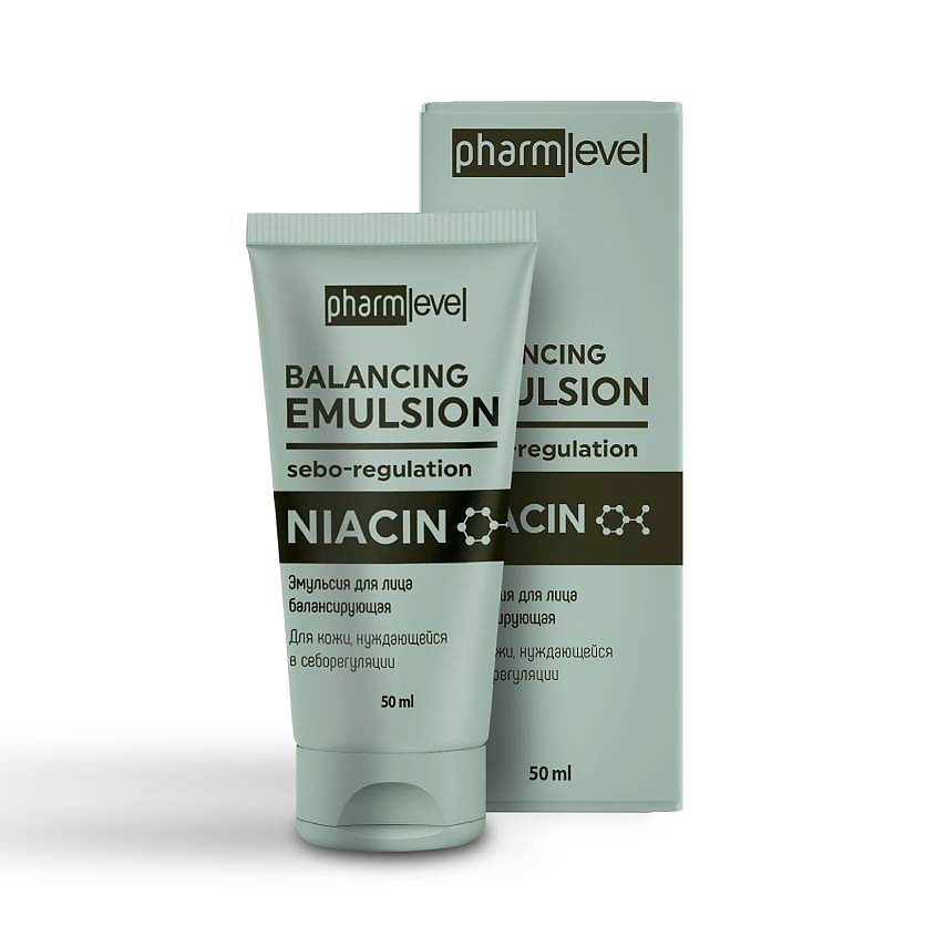 Эмульсии для лица PHARMLEVEL Эмульсия для лица балансирующая NIACIN ...
