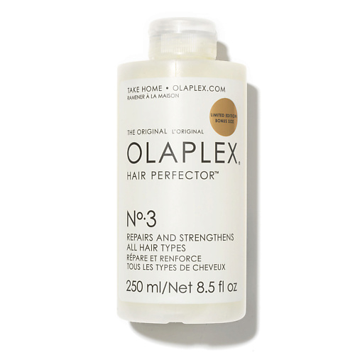 OLAPLEX Эликсир восстанавливающий "Совершенство волос" Bonus Size No.3 Hair Perfector, Эликсир восстанавливающий "Совершенство волос" Bonus Size No.3 Hair Perfector
OLAPLEX Эликсир восстанавливающий "Совершенство волос" Bonus Size No.3 Hair Perfector, Эликсир восстанавливающий "Совершенство волос" Bonus Size No.3 Hair Perfector