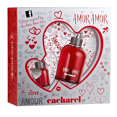 CACHAREL Подарочный набор Amor Amor с миниатюрой, Подарочный набор Amor Amor с миниатюрой
CACHAREL Подарочный набор Amor Amor с миниатюрой, Подарочный набор Amor Amor с миниатюрой