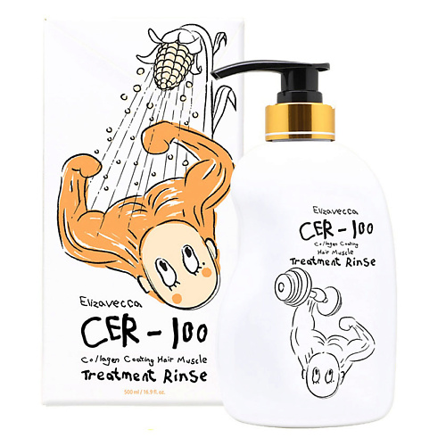 ELIZAVECCA Маска-бальзам для волос Cer-100 Treatment Rinse, Маска-бальзам для волос Cer-100 Treatment Rinse
ELIZAVECCA Маска-бальзам для волос Cer-100 Treatment Rinse, Маска-бальзам для волос Cer-100 Treatment Rinse