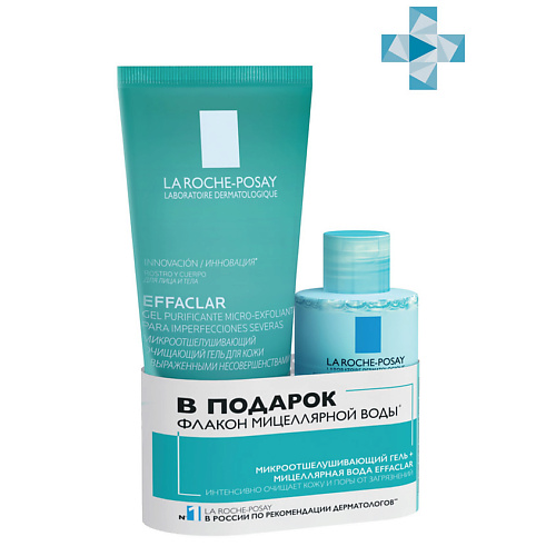 LA ROCHE-POSAY EFFACLAR Очищающий микроотшелушивающий гель + Мицеллярная вода, EFFACLAR Очищающий микроотшелушивающий гель + Мицеллярная вода
LA ROCHE-POSAY EFFACLAR Очищающий микроотшелушивающий гель + Мицеллярная вода, EFFACLAR Очищающий микроотшелушивающий гель + Мицеллярная вода