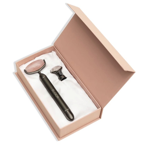 BLOOR Кварцевый роллер для лица с вибрацией, черный Vibrating Quartz Roller for Facial Massage Black, Кварцевый роллер для лица с вибрацией, черный Vibrating Quartz Roller for Facial Massage Black
BLOOR Кварцевый роллер для лица с вибрацией, черный Vibrating Quartz Roller for Facial Massage Black, Кварцевый роллер для лица с вибрацией, черный Vibrating Quartz Roller for Facial Massage Black