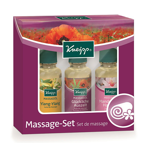 KNEIPP Набор массажных масел (Красный мак и конопля, Иланг-иланг, Миндаль) Massage-Set, Набор массажных масел (Красный мак и конопля, Иланг-иланг, Миндаль) Massage-Set
KNEIPP Набор массажных масел (Красный мак и конопля, Иланг-иланг, Миндаль) Massage-Set, Набор массажных масел (Красный мак и конопля, Иланг-иланг, Миндаль) Massage-Set