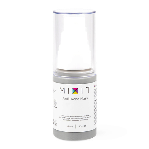 MIXIT Противовоспалительная точечная маска Anti-Acne Mask, Противовоспалительная точечная маска Anti-Acne Mask
MIXIT Противовоспалительная точечная маска Anti-Acne Mask, Противовоспалительная точечная маска Anti-Acne Mask