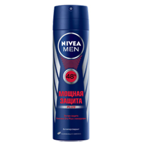 NIVEA Дезодорант-антиперспирант для тела "Мощная защита" для мужчин, Дезодорант-антиперспирант для тела "Мощная защита" для мужчин
NIVEA Дезодорант-антиперспирант для тела "Мощная защита" для мужчин, Дезодорант-антиперспирант для тела "Мощная защита" для мужчин