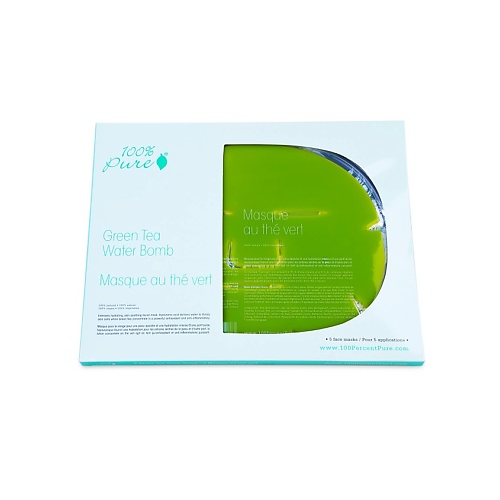 100% PURE Набор восстанавливающих масок для лица: Зеленый Чай Green Tea Water Bomb, Набор восстанавливающих масок для лица: Зеленый Чай Green Tea Water Bomb
100% PURE Набор восстанавливающих масок для лица: Зеленый Чай Green Tea Water Bomb, Набор восстанавливающих масок для лица: Зеленый Чай Green Tea Water Bomb