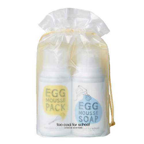 TOO COOL FOR SCHOOL Набор для ухода за лицом EGG MOUSSE, Набор для ухода за лицом EGG MOUSSE
TOO COOL FOR SCHOOL Набор для ухода за лицом EGG MOUSSE, Набор для ухода за лицом EGG MOUSSE
