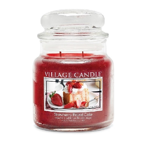 VILLAGE CANDLE Ароматическая свеча "Strawberry Pound Cake", средняя, Ароматическая свеча "Strawberry Pound Cake", средняя
VILLAGE CANDLE Ароматическая свеча "Strawberry Pound Cake", средняя, Ароматическая свеча "Strawberry Pound Cake", средняя