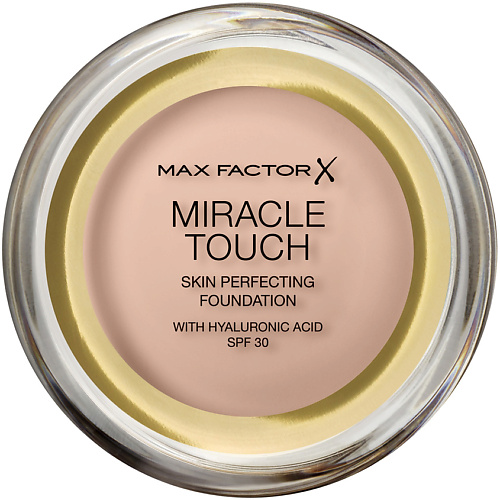 MAX FACTOR Тональная основа для лица Miracle Touch с гиалуроновой кислотой SPF 30, Тональная основа для лица Miracle Touch с гиалуроновой кислотой SPF 30
MAX FACTOR Тональная основа для лица Miracle Touch с гиалуроновой кислотой SPF 30, Тональная основа для лица Miracle Touch с гиалуроновой кислотой SPF 30