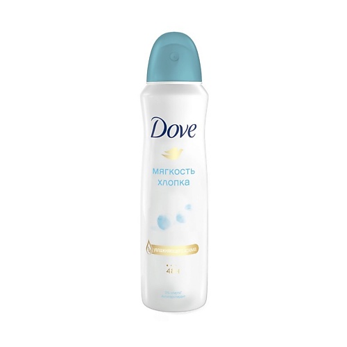 DOVE Дезодорант-антиперспирант спрей Мягкость хлопка, Дезодорант-антиперспирант спрей Мягкость хлопка
DOVE Дезодорант-антиперспирант спрей Мягкость хлопка, Дезодорант-антиперспирант спрей Мягкость хлопка