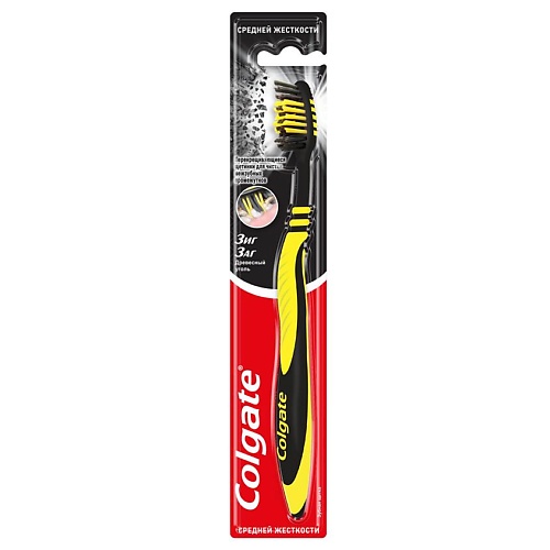 COLGATE Многофукциональная зубная щетка с древесным углем Зиг Заг, средней жесткости, Многофукциональная зубная щетка с древесным углем Зиг Заг, средней жесткости
COLGATE Многофукциональная зубная щетка с древесным углем Зиг Заг, средней жесткости, Многофукциональная зубная щетка с древесным углем Зиг Заг, средней жесткости
