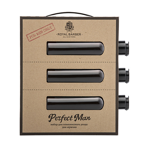 ROYAL BARBER Набор для комплексного ухода "PERFECT MAN", Набор для комплексного ухода "PERFECT MAN"
ROYAL BARBER Набор для комплексного ухода "PERFECT MAN", Набор для комплексного ухода "PERFECT MAN"