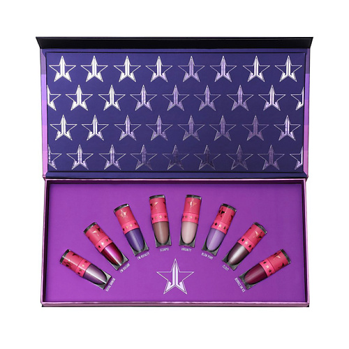 JEFFREE STAR COSMETICS Набор помад для губ жидких матовых Mini Purple Bundle, Набор помад для губ жидких матовых Mini Purple Bundle
JEFFREE STAR COSMETICS Набор помад для губ жидких матовых Mini Purple Bundle, Набор помад для губ жидких матовых Mini Purple Bundle